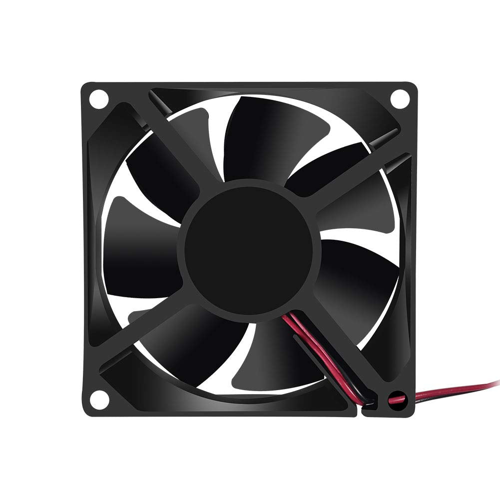 4Pcs 5V 80mm USB Fan 80mm x 80mm x 25mm Fan 8025 3.14in 0.98in Brushless Cooling Fan for Cooling PC Computer Case CPU Coolers Radiators