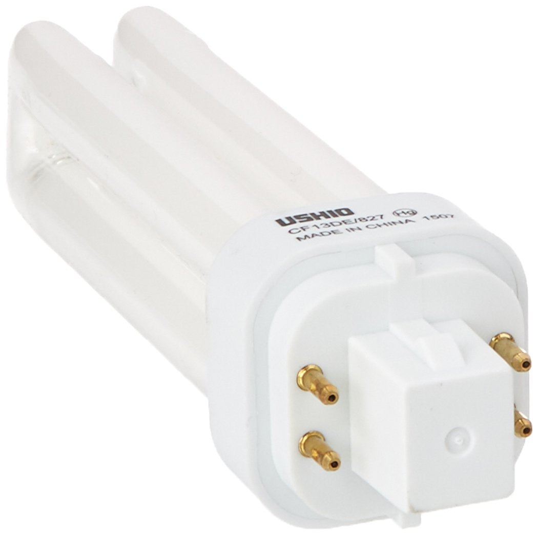 Ushio BC3069 3000159 - CF13DE/827-13W - 4 Pin G24q-1 Base - 2700K - CFL
