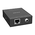 Monoprice Blackbird 4-Port USB 2.0 Extender Over Cat5e/Cat6-50 Meters (164 Feet) Plug and Play, No Driver, Supports Up to 480Mbps, for Windows, MacOS