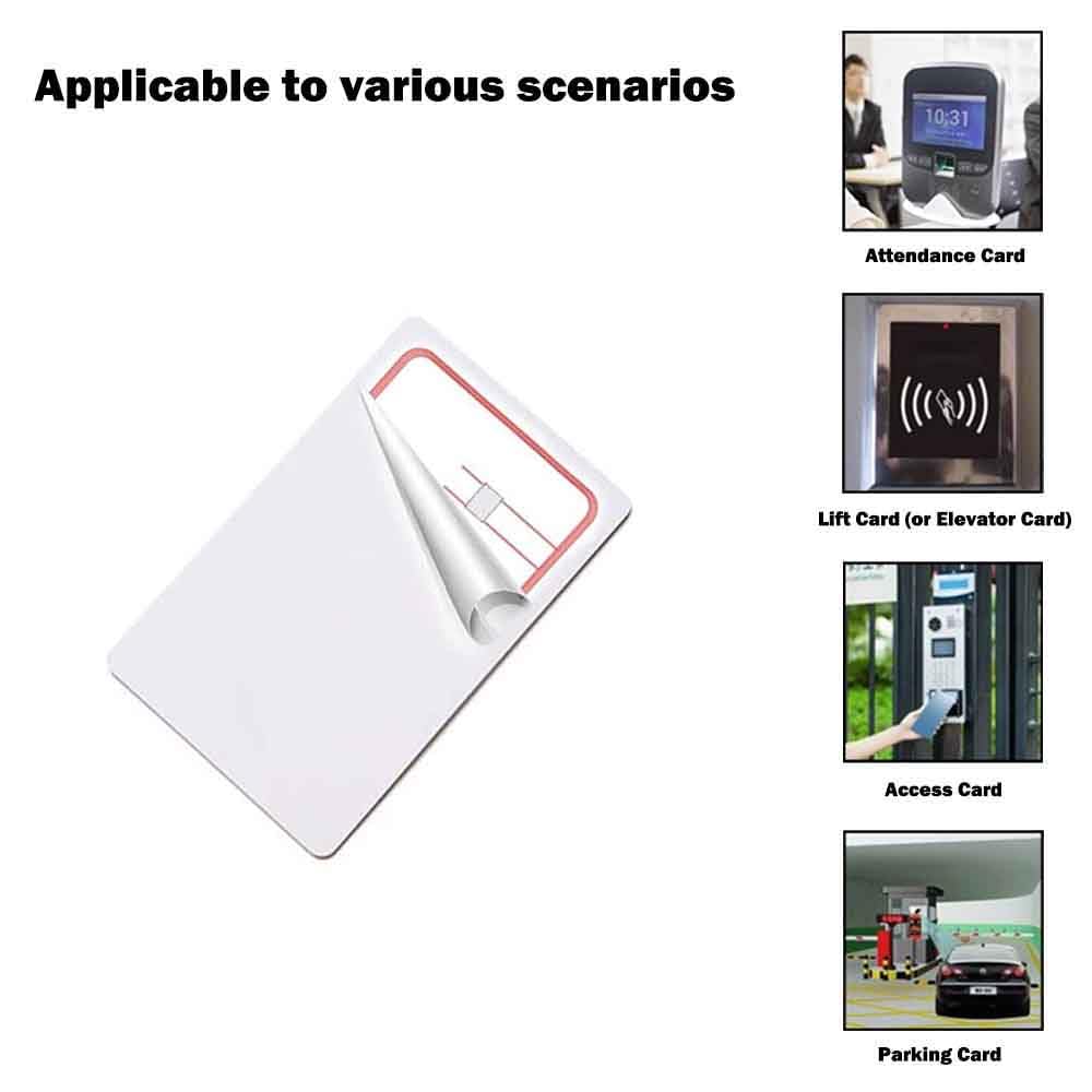 Writable Rewritable Clone IC Smart Key Card, 13.56 MHz UID,Compatible with MIFARE Classic 1K, RFID Rewritable for Access Control Key Tag Rewritable