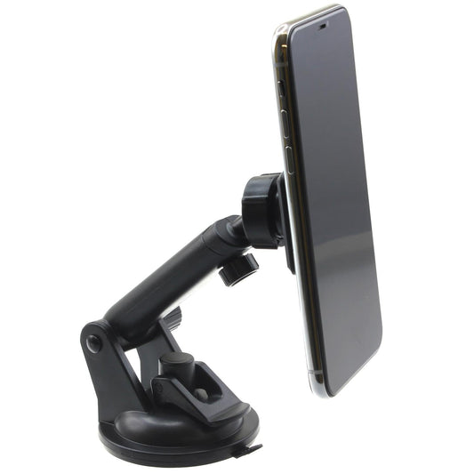 Car Mount Magnetic Holder Compatible with OnePlus 12/12R/11/10 Pro/10T/9/9 Pro/8 Pro 5G, Dash Windshield Telescopic Strong Grip Strong Magnets