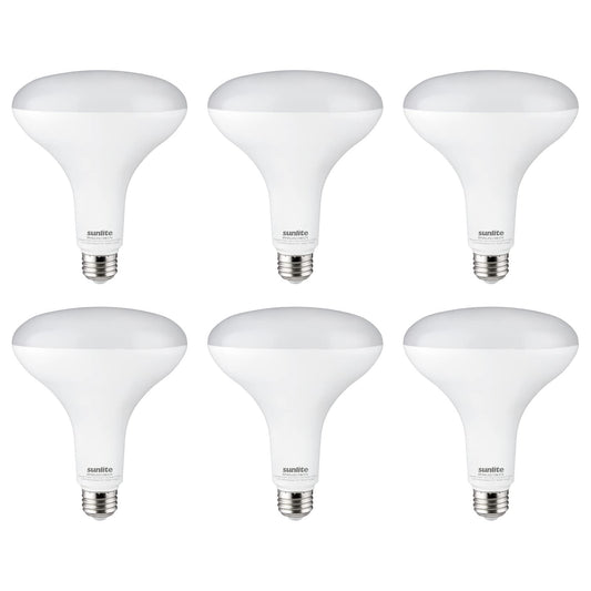 Sunlite 81487 LED BR40 Reflector Light Bulb, 12 Watts (85 Watt Equivalent), 120V, 1150 Lumens, Medium E26 Base, 90 CRI, Dimmable, Title-20 Compliant