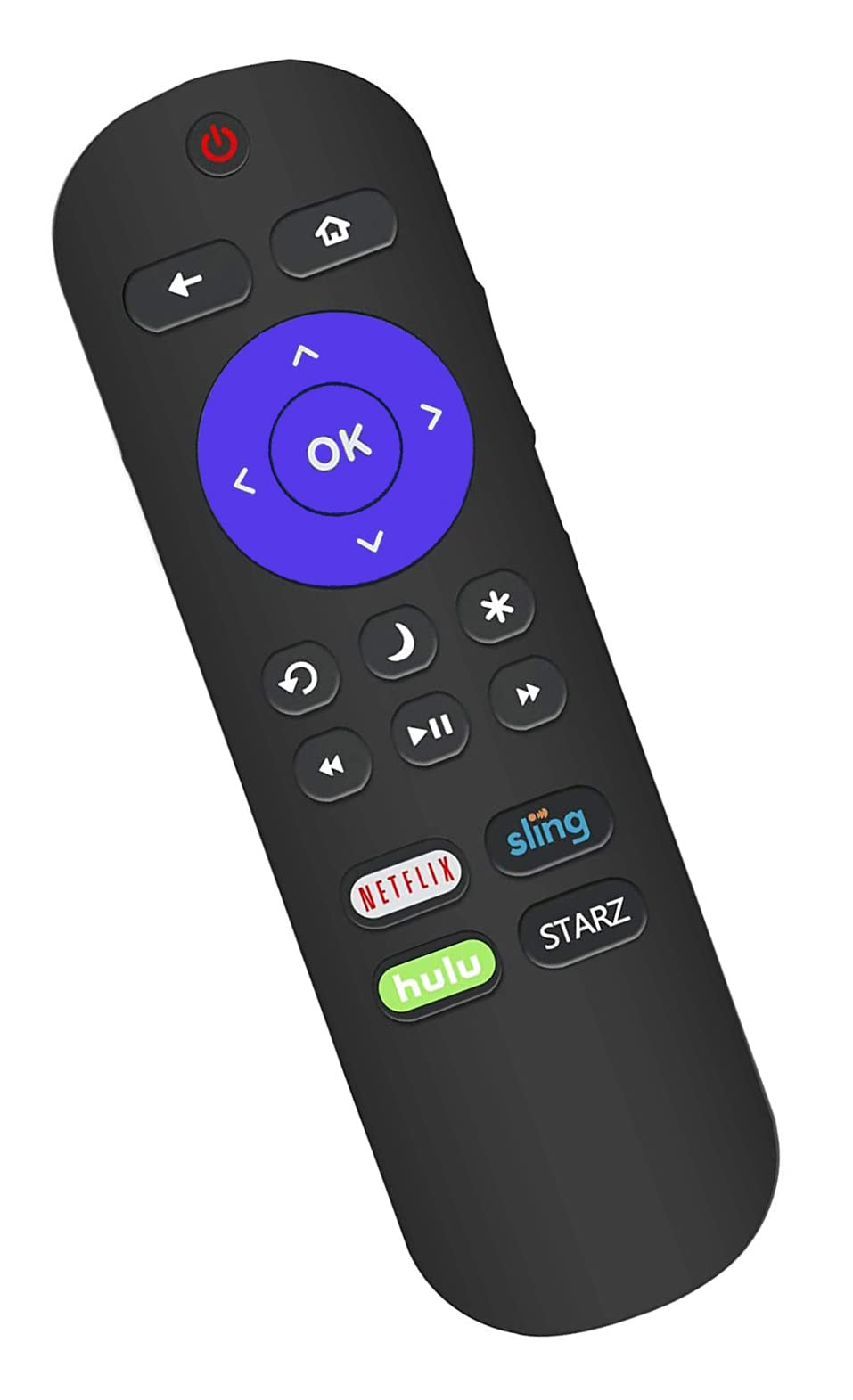 Remote Control Fit for All Sharp Roku TV LC-32LB591U LC-32LB481U LC-43LB481C LC-43LB481U LC-43LBU591U LC-43LB601U LC-50LB601U LC-50LBU591U