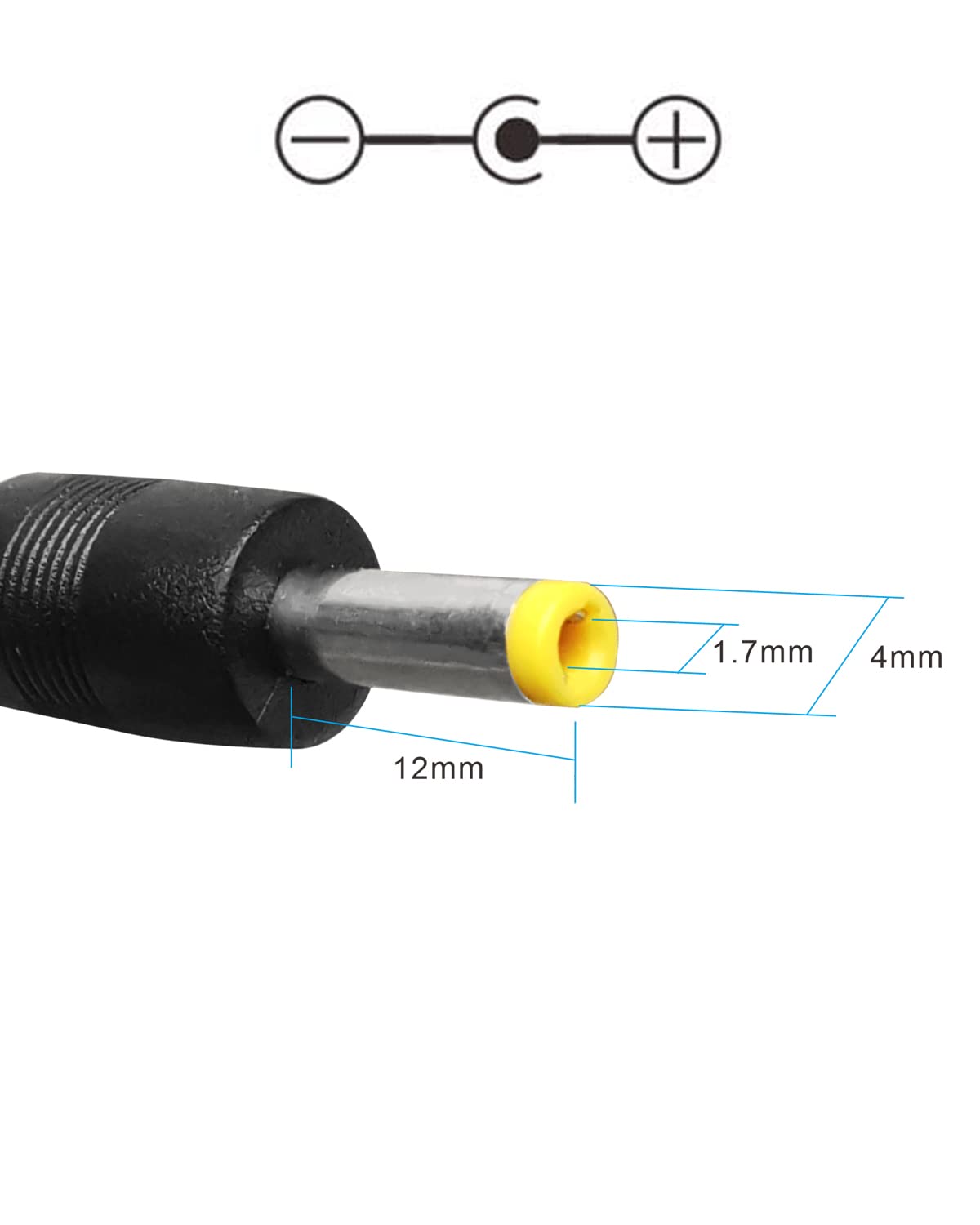 DC 12V Car Charger for Portable DVD Player, Replacement Car Cigarette Lighter Adapter Power Cord for Sylvania/DBPOWER/UEME/HDJUNTUNKOR/DRJ Portable