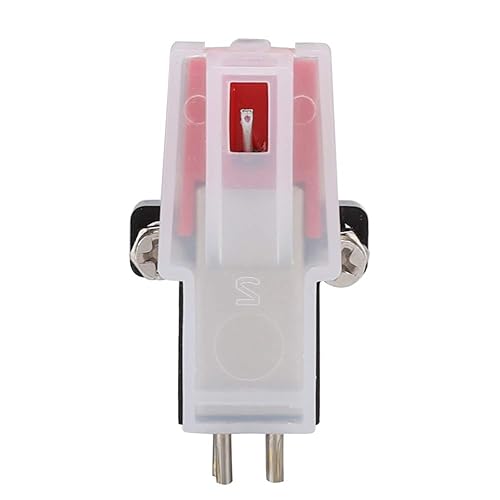 Oumij Record Player Turntable Cartridge Universal Replacement,Phonograph Turntable Dual Moving Magnet Stereo Record Player Needle