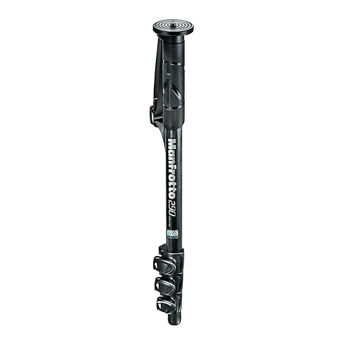 Manfrotto MM290C4 290 Carbon Fiber Monopod - International Version (No US Warranty) (Black)