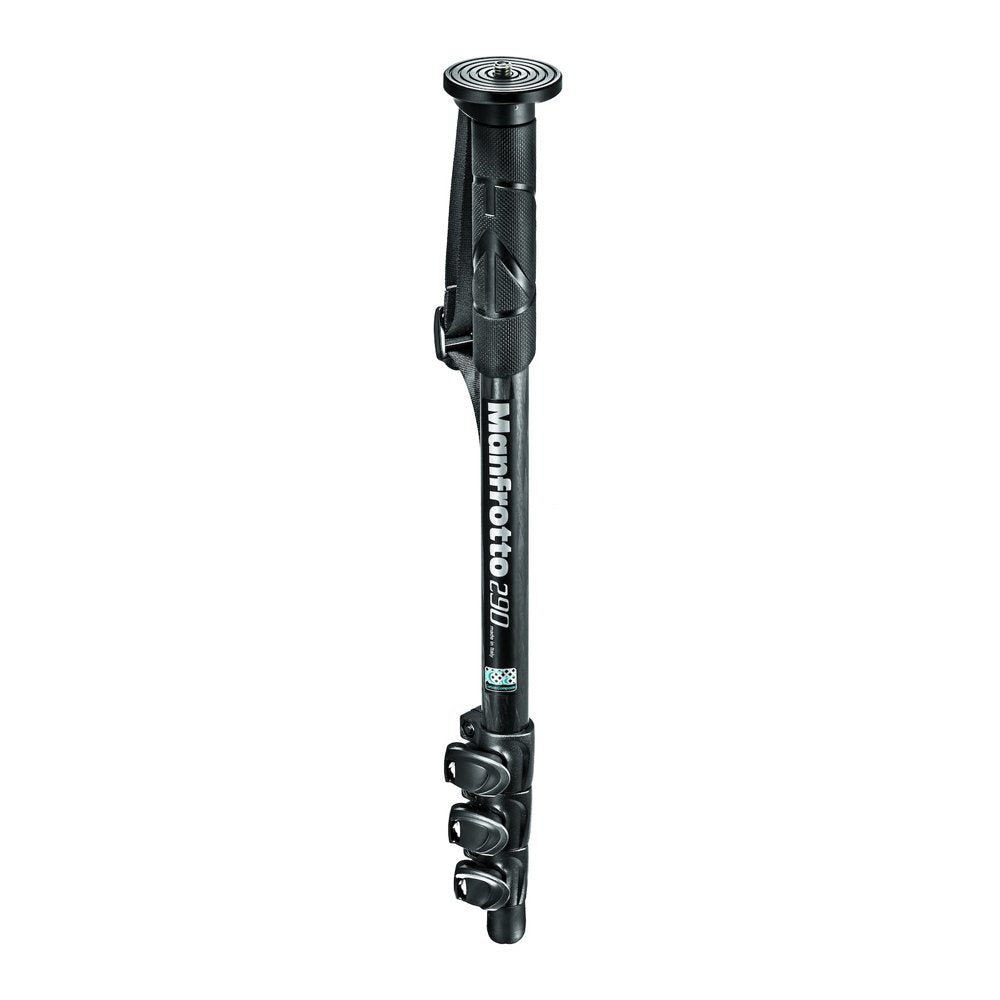 Manfrotto MM290C4 290 Carbon Fiber Monopod - International Version (No US Warranty) (Black)