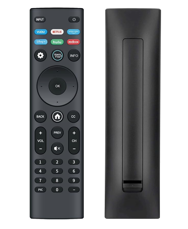 for VIZIO-Smart-TV-Remote-Replacement,Universal Control XRT140 for VIZIO All LED LCD HD 4K UHD HDR Smart TVs 1-Year Warranty