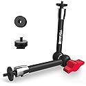 Adjustable Magic Arm, TOAZOE 11 Inch/28 cm Articulating Friction Arm Camera Mount with Both 1/4" Thread Screw Compatible with Camera, LCD Monitor