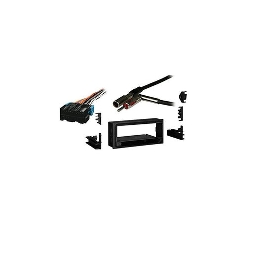 Chevy S-10 Pickup 98-01 Single DIN Stereo Harness Radio Install Dash Kit