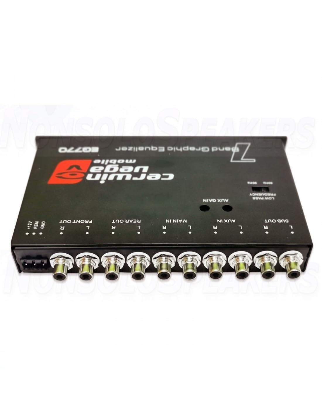 Cerwin-Vega EQ770 7-Band Parametric Equalizer with Auxiliary Input