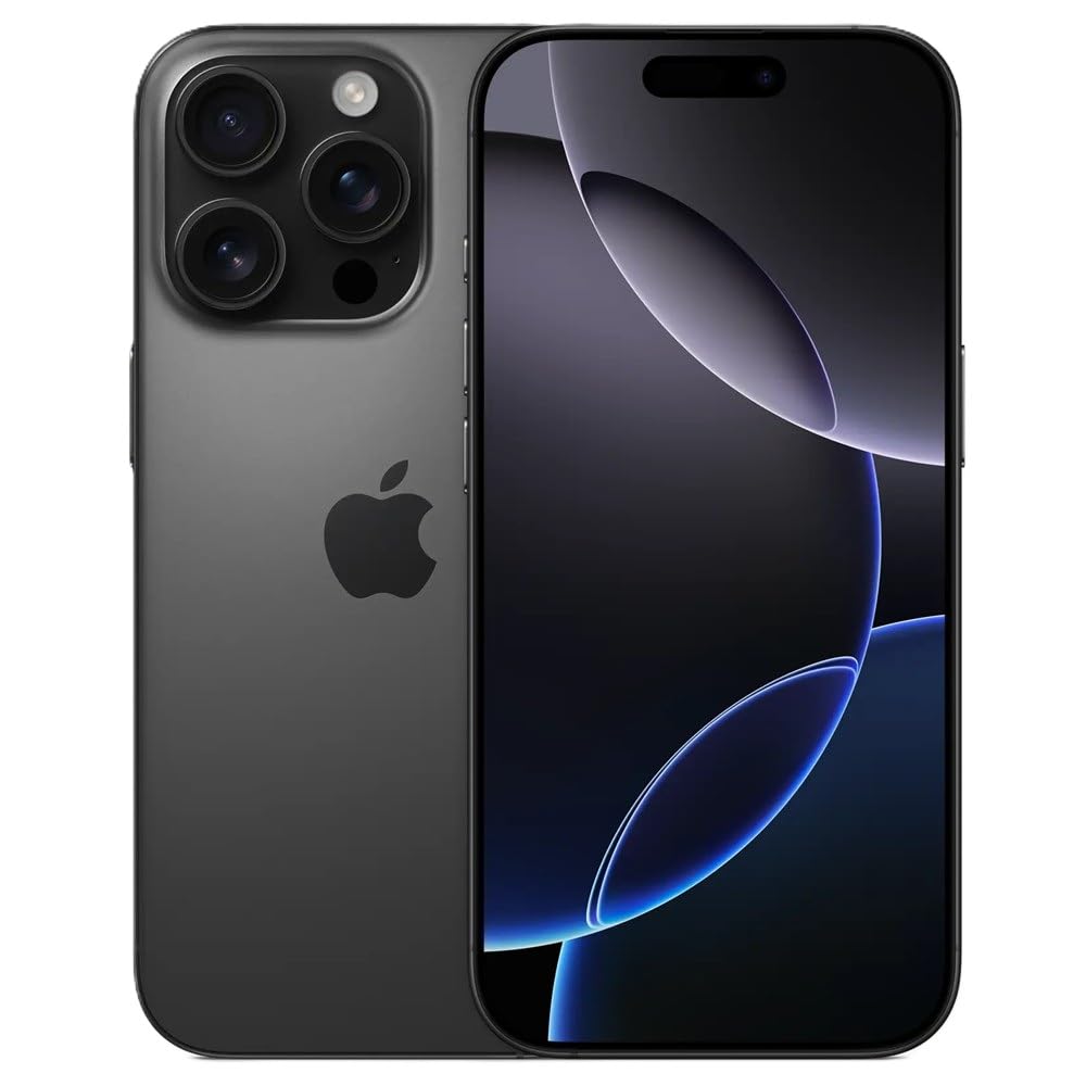 Apple iPhone 16 Pro Max, US Version, 512GB, Black Titanium for Tracfone (Renewed Premium)