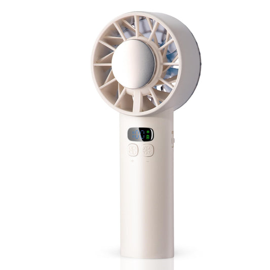 Boeetech Portable Fan, Mini Handheld Fan, 100 Speed Adjustable Tubo Fan with 5200 mAh Rechargeable Battery, Portable Fans For Travel, Hiking, Beach