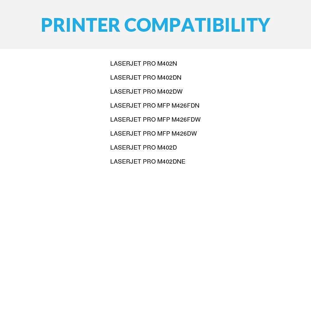 SPEEDYINKS Compatible Replacement for HP 26X Toner Cartridge CF226X 26A CF226A High Yield for LaserJet Pro M402d M402dn M402dne M402dw M402n MFP