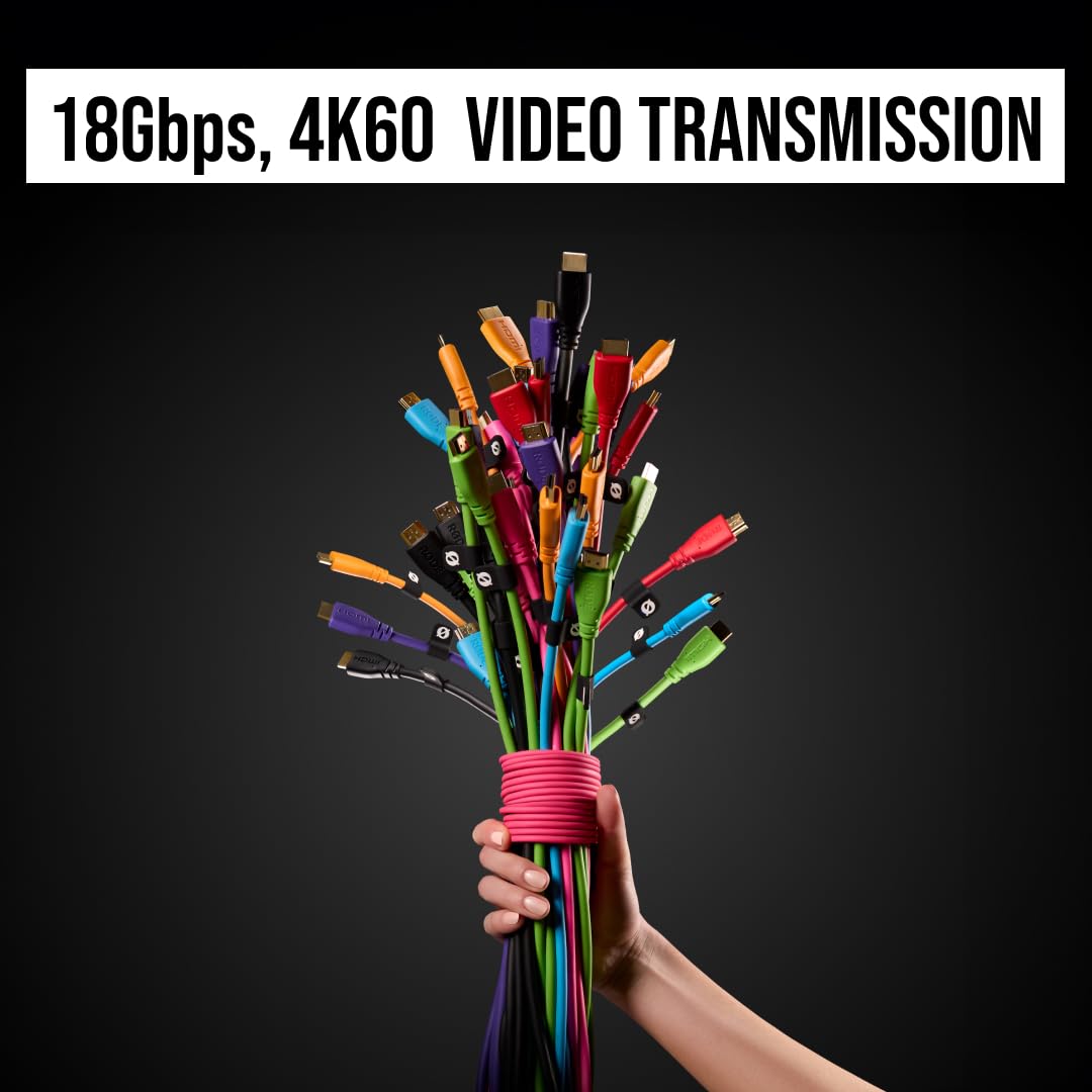 RØDE HDMI-3 Premium High Speed HDMI Cable with Ethernet (3m/10ft, Pink)