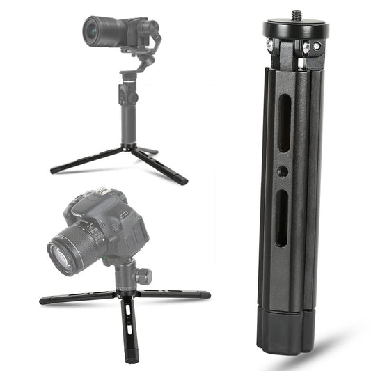 EaxanPic Aluminum Mini Tripod, Desktop Tabletop Stand Tripod for Zhiyun Smooth Q/4, Crane Plus/2,Weebill s, Ronin S/SC/RS2/RSC2, Osmo Mobile,Gimbal