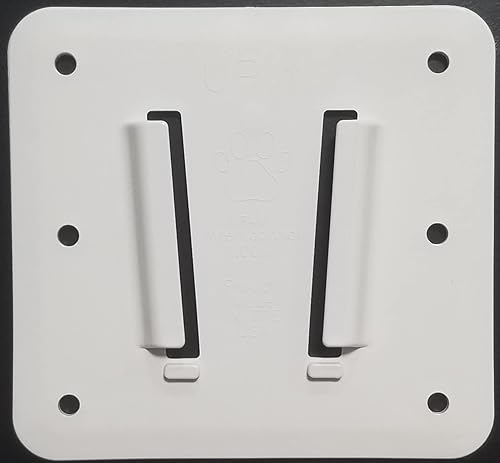 PAW International WHITE Polymer (Plastic) RV Wall Mount | Proudly Made in the USA! Installed on many Forest River RVs| Use with The PAW Polymer RV TV