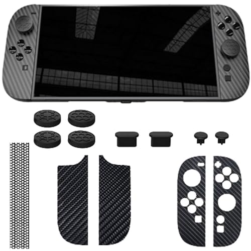 XYYORITRIX Dust Cover for Nintendo Switch 2?[New - 6in1] Protection Kit Type-C Dust Plug Headphone Jack Dust Plug Grip Stickers Silicone Rocker Cap