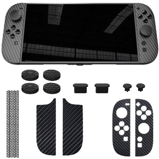 XYYORITRIX Dust Cover for Nintendo Switch 2?[New - 6in1] Protection Kit Type-C Dust Plug Headphone Jack Dust Plug Grip Stickers Silicone Rocker Cap