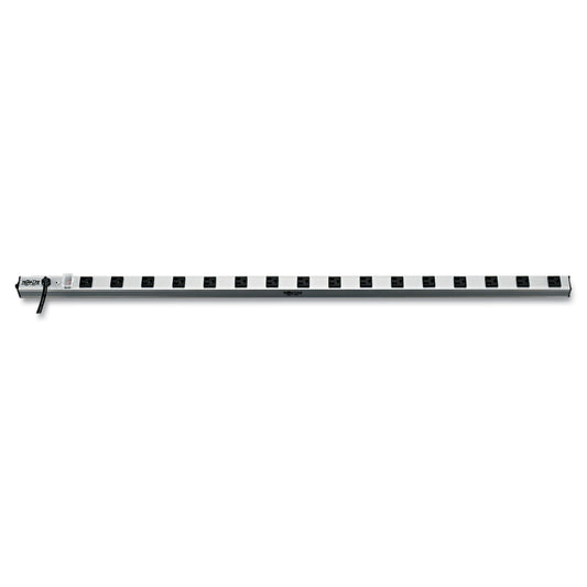 Tripp Lite 16-Outlet Bench & Cabinet Power Strip, 48in Length, 15A 120V, 15ft / 4.57M Cord with 5-15P Plug, Black, (PS4816)