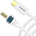 cuarko Starlink Mini USB C Power Cable, USB C to DC 16.4FT/5M 100W+ Input Replacement [Gold-Plated, High-Speed Transmission] Starlink Mini Accessories