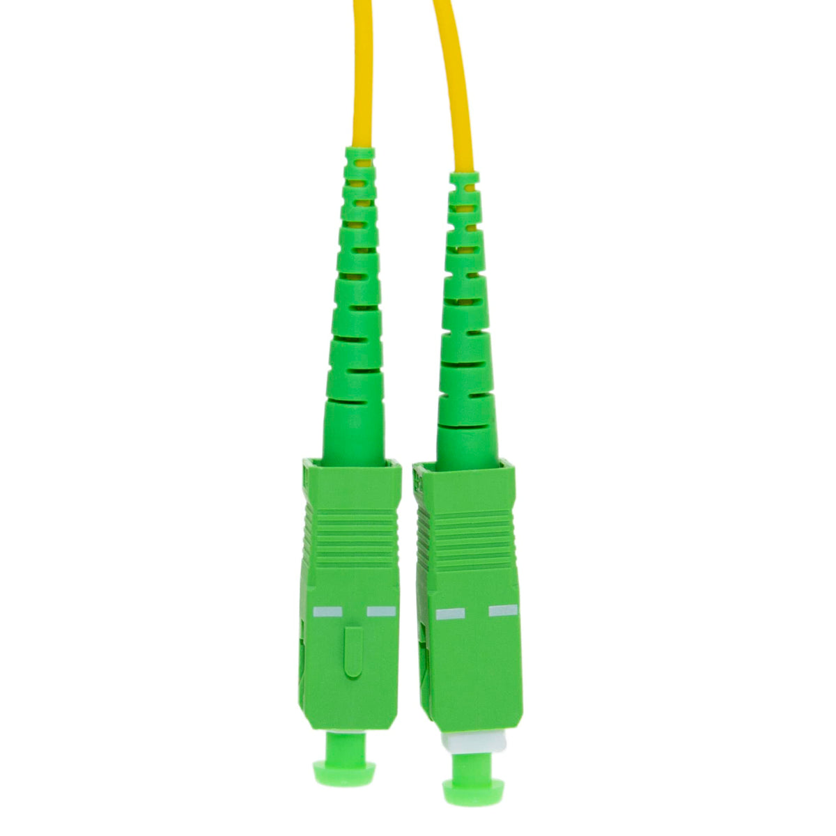 CableWholesale SC/APC to SC/APC OS2 Simplex Fiber Patch Cord, 1m/3.3ft