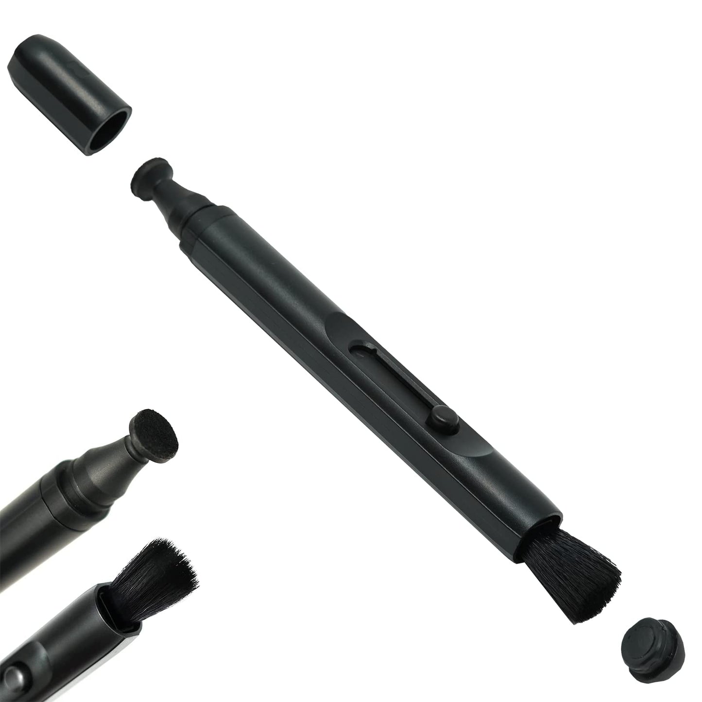 UES Double-Ended Lens Cleaning Pen: Soft Brush and Nano Carbon Tip for Crystal Clear Optics Works with Camera Lens Binoculars Monocular VR headset