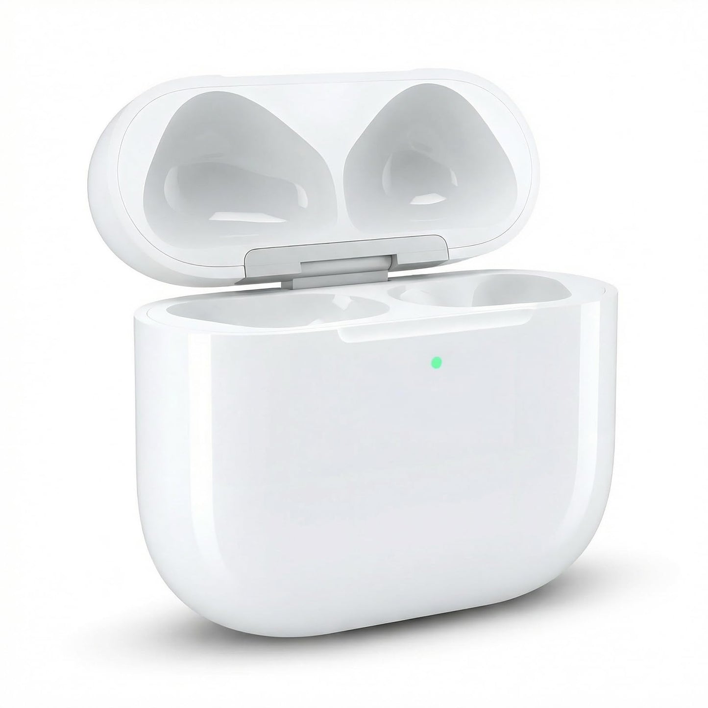 Compatible for AirPods 4 Charging Case Replacement AirPod 4th Generation with Wireless Charging Bluetooth Pairing Sync Button (No Earbuds) (Compatible