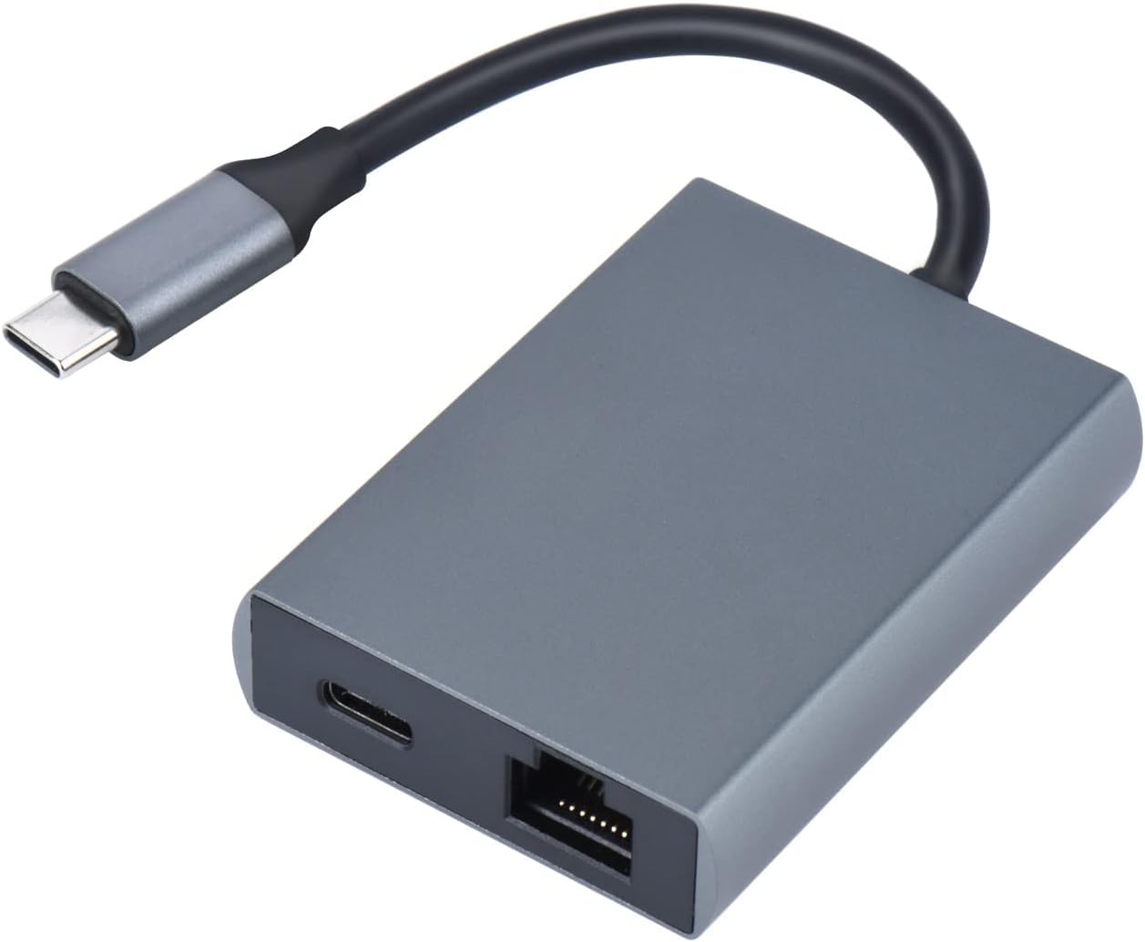 USB C to Ethernet Adapter with Charging for iPhone 15 Pro/Max/Plus, MacBook Pro/Air, iPad Pro, Samsung and More - USB Network Adapter