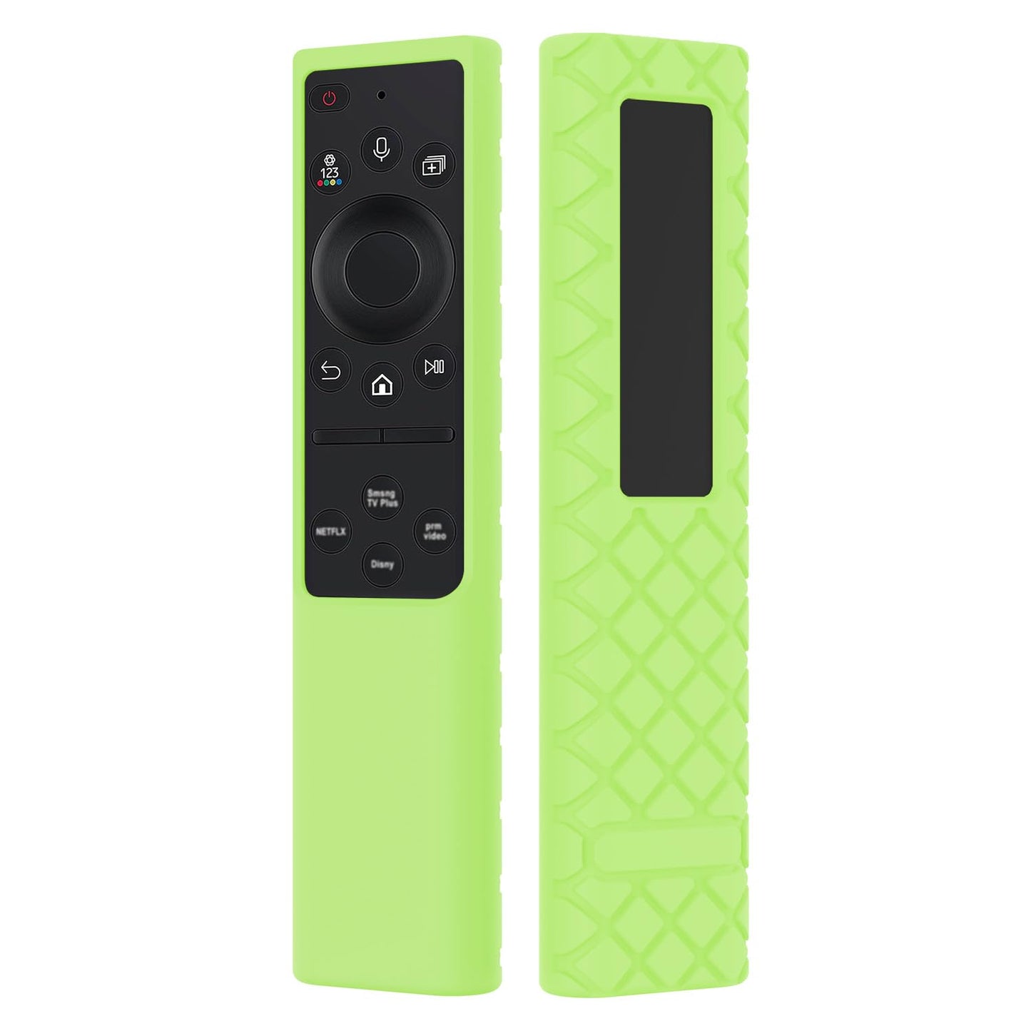 JCMOYUTY BN59-01388A Cover BN59-01385A Remote Case for Samsung BN59-01380A TM2240A TM2280E Remote Skin Silicone Protector Green Glow in Dark