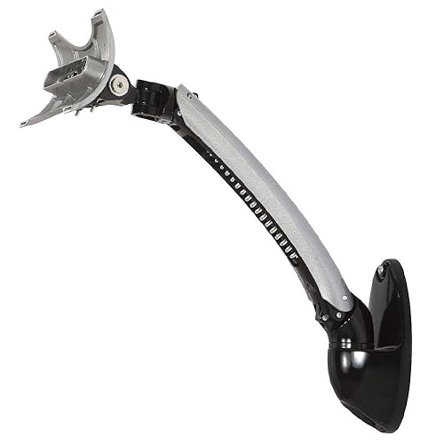 Cotytech MW-GSA Monitor Single Spring Arm Wall Mount - Silver Compatible with Apple Display