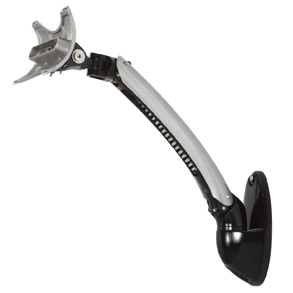 Cotytech MW-GSA Monitor Single Spring Arm Wall Mount - Silver Compatible with Apple Display