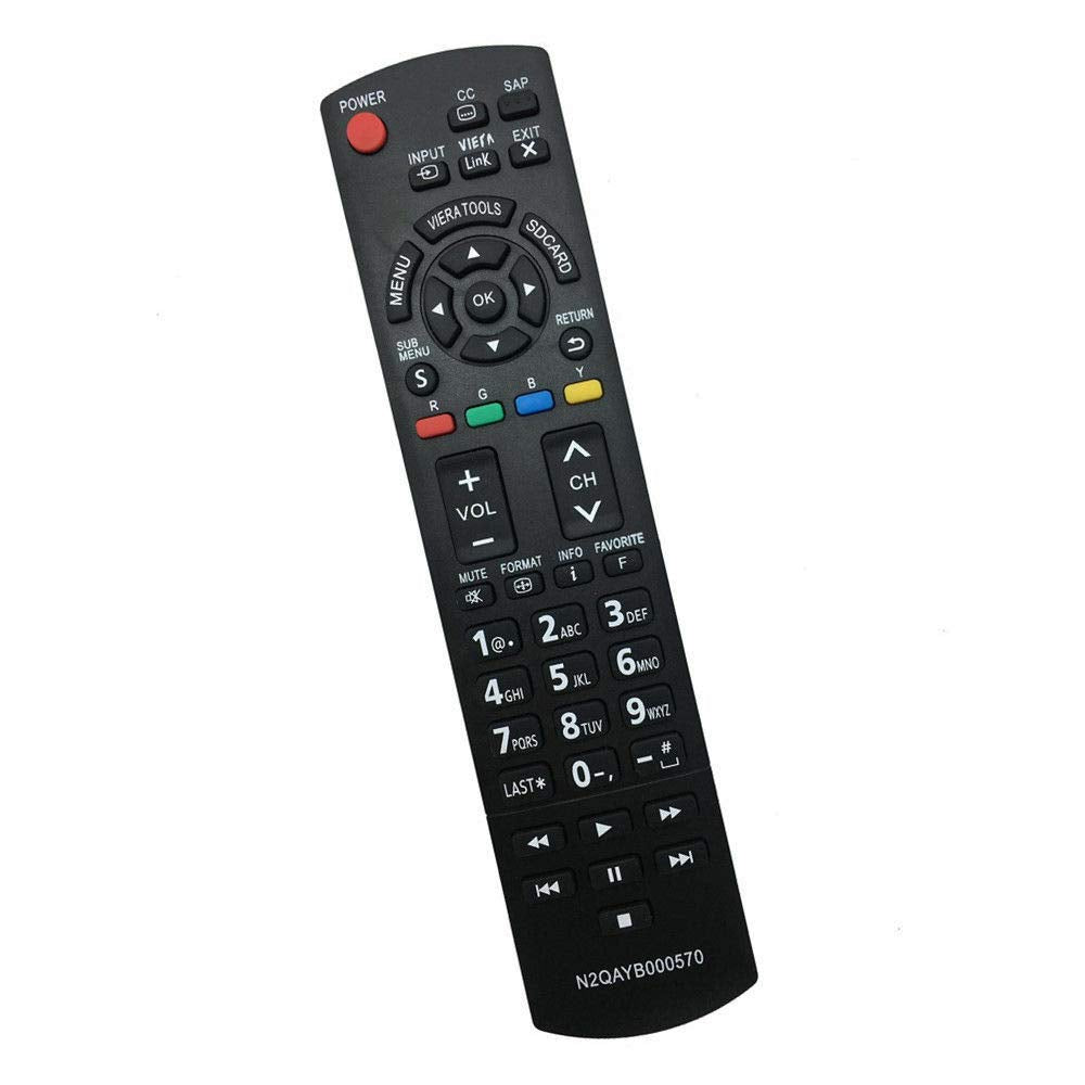 N2QAYB000570 Remote Control Replace for Panasonic TV TC-L3232C TC-L32C3 TCL32C3S