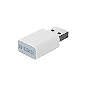 D-Link AC1300 USB WiFi Adapter -2.4/5GHz Dual Band Wireless Internet Travel Size for Desktop PC Laptop -MU-MIMO Plug & Play -Supports Windows 10/11