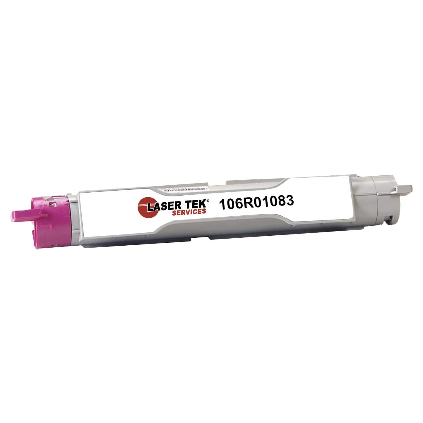 Laser Tek Services Compatible Toner Cartridge Replacement for Xerox 6300 106R01083 Works with Xerox Phaser 6300 Printers (1 Pack, Magenta) - 7,000