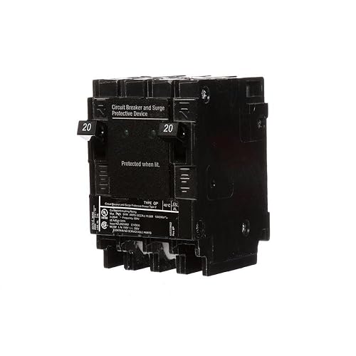 QSA2020SPDP, SIEMENS, 40892280784, SURGE (2)20A 1P 120V BREAKERS AND SPD