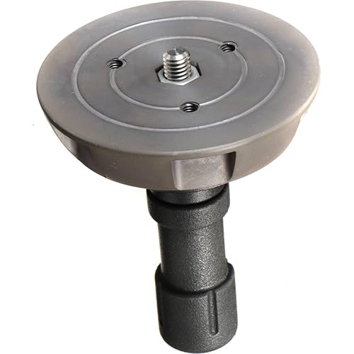 Manfrotto 500BALLSH 100mm Half Ball with Short Handle for 529B Hi Hat, Black