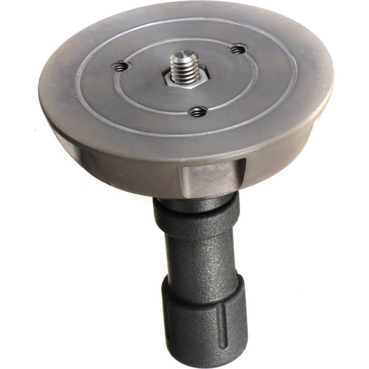 Manfrotto 500BALLSH 100mm Half Ball with Short Handle for 529B Hi Hat, Black