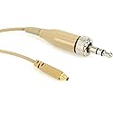 Galaxy Audio CBL3SEN Headset Replacement Cable with 3.5mm Connector for Sennheiser Wireless - Beige