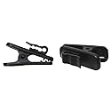 Mini Skater 1 Inch Length Small Earphone Wire Clips Headphone Mount Cable Clothing Clip Earbud Clip to Keep Earphone/Microphone Cord in Place for