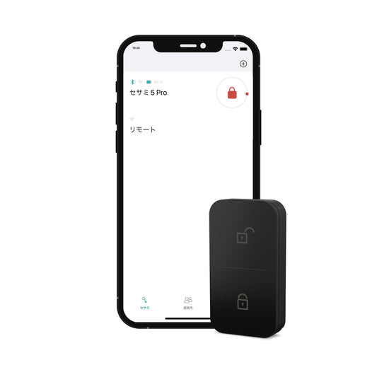 CANDY HOUSE Remote, Smart Bluetooth Button for Sesame 5, 5Pro, 5US, Bot 2 / Cycle 2 Smart Lock (Black)