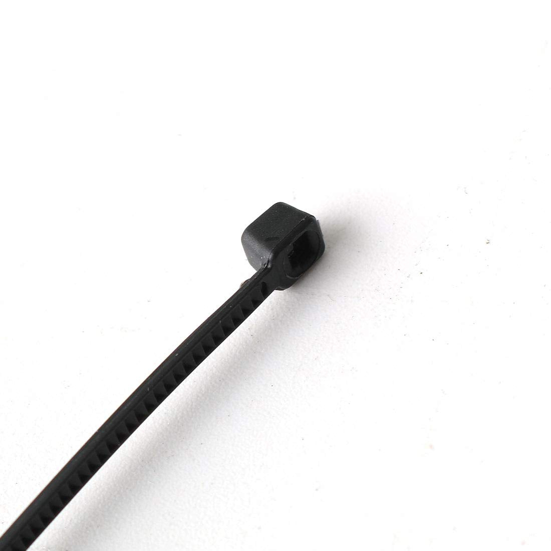 uxcell Nylon Strip Zip Wire Cable Tie Fastener Off 2mmx150mm 500pcs