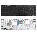 New Laptop Keyboard (with Frame) Replacement for HP 15-f125wm 15-f199nr 15-f200 15-f205dx 15-f210ca 15-f215dx US Layout Black Color