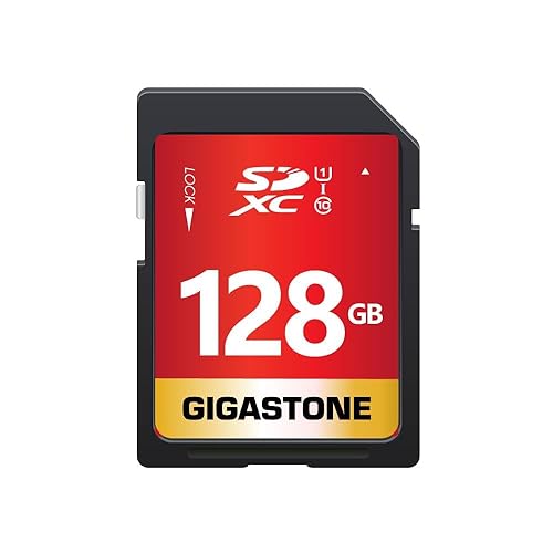 Gigastone GS-SDXC80U1-128GB-R Prime Series SDXC Card (128GB)