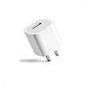 5W USB Chrager Block for Apple Watch 11/10/9/8/7/6/5/iWatch/iPhone 11/XS/XR/X/SE Series, 5V 1A Single Port USB-A Plug Travel Charging Box Cube Adapter