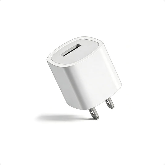 5W USB Chrager Block for Apple Watch 11/10/9/8/7/6/5/iWatch/iPhone 11/XS/XR/X/SE Series, 5V 1A Single Port USB-A Plug Travel Charging Box Cube Adapter