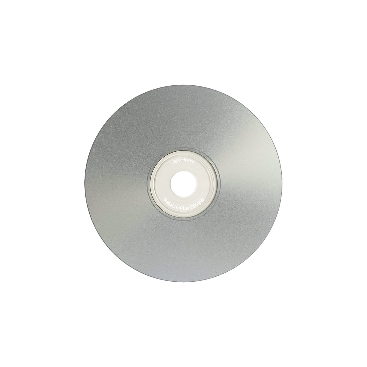 VER95159 - Verbatim CD-RW 700MB 2X-4X DataLifePlus Silver Inkjet Printable with Branded Hub - 50pk Spindle