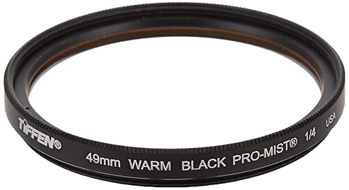 Tiffen 49WBPM14 49mm Warm Black Pro-Mist 1/4 Filter
