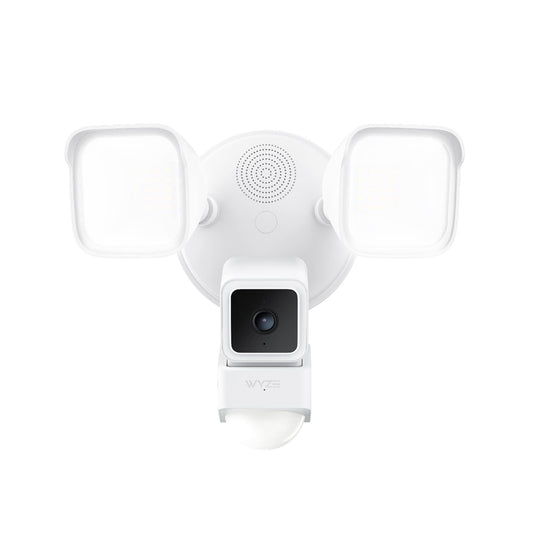 Wyze Cam Floodlight with 2600 Lumen LEDs, Wired 1080p HD IP65 Outdoor Smart Security Camera, Color Night Vision, 270-Degree Customizable Motion