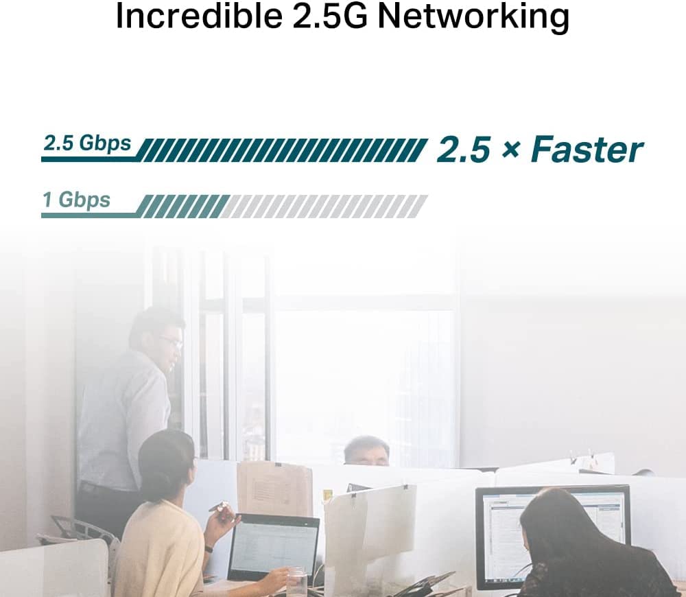 TP-Link 2.5GB PCIe Network Card (TX201) - PCIe to 2.5 Gigabit Ethernet Card
